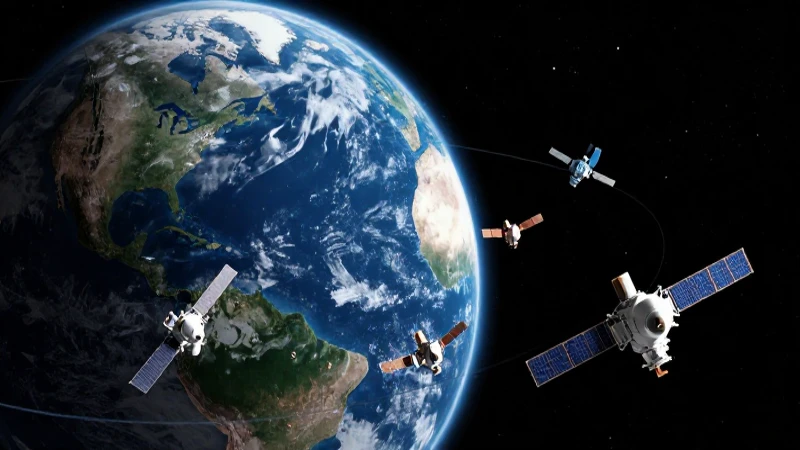 Cuáles son tipos, funciones y características de satélites 4 Satélites orbitando la Tierra: ilustración detallada