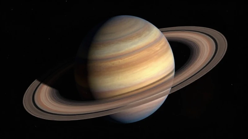 Saturno es sorprendentemente poco denso