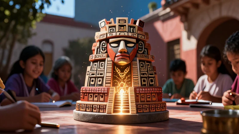 México vibrante: arte mágico en luz dramática