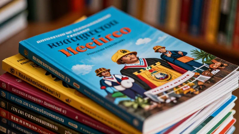 Libros de historia de México con estética educativa
