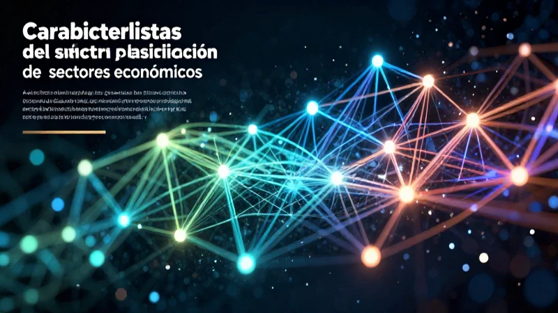 Información y clasificación de sectores económicos: ejemplos 4 Red de información abstracta y educativa