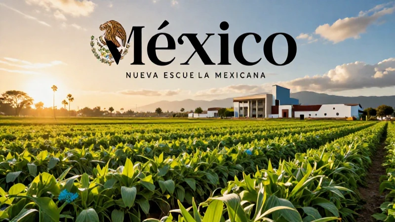 Agricultura sostenible y educación mexicana