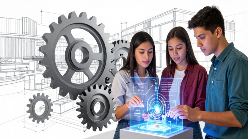 Sector secundario: concepto, ejemplos y otros sectores 5 Juventud mexicana colaborando en diseño industrial avanzado