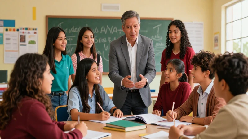 Juventud mexicana aprendiendo con mentor