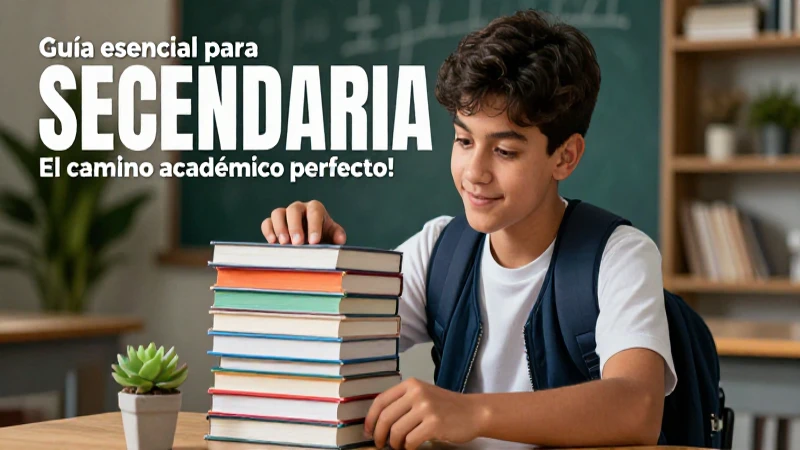 Equilibra estudio y vida personal en Sec. Netzahualcoyotl