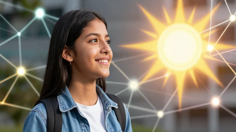 Seguimos educando: la clave para seguir aprendiendo 6 Joven mexicano mira su futuro tecnológico brillante