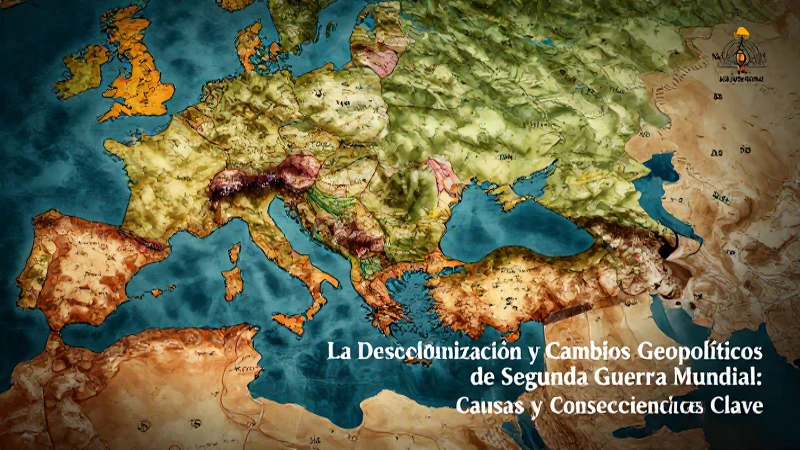 Segunda Guerra Mundial: Causas y Consecuencias Clave 8 La posguerra reconfiguró el mapa global