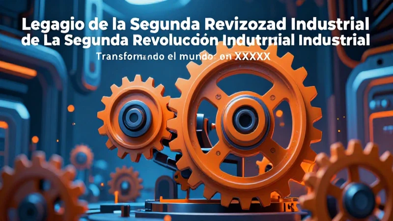 La Segunda Revolución Industrial: Transformando el mundo en XXXX 4 La Segunda Revolución Industrial transforma el mundo