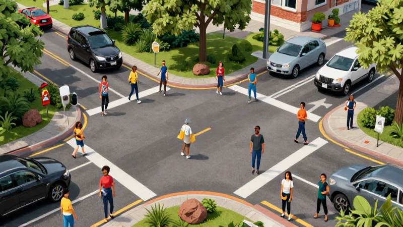 Comunidad aprendiendo seguridad vial con estilo