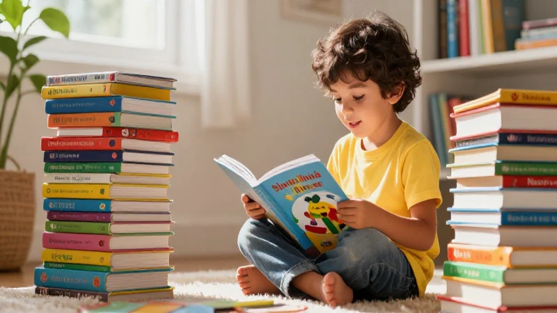 Libros fomentan la lectura desde temprana edad