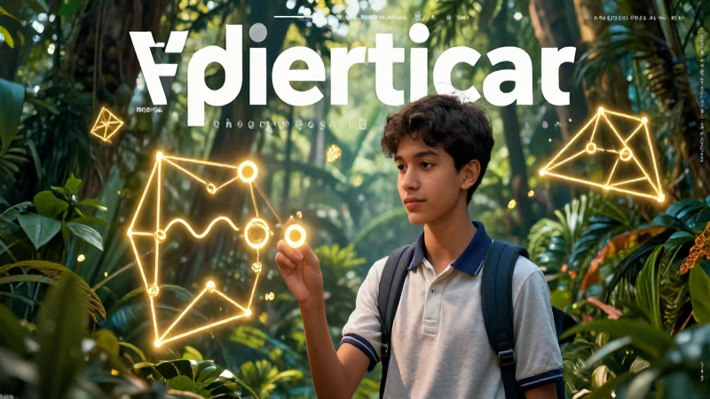 Conoce las Selvas Matemágicas: diversión y aprendizaje en Secundaria 4 Estudiante en selva con matemáticas doradas