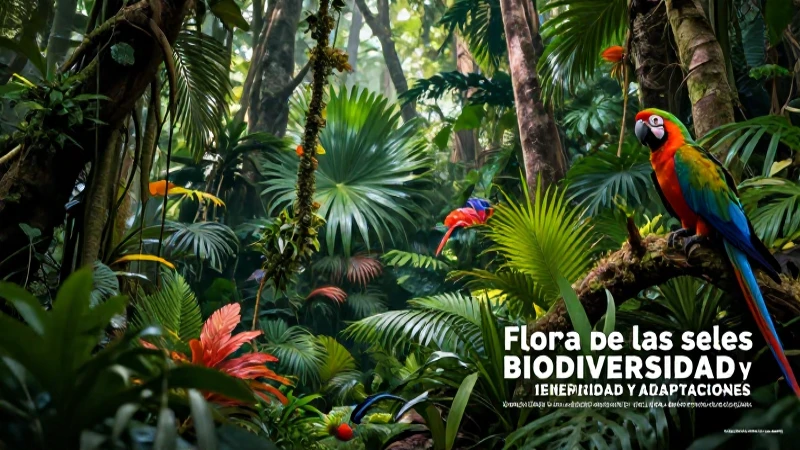 Selvas: Concepto, flora, fauna y diferencias con desiertos 4 Biodiversidad exuberante de las selvas tropicales