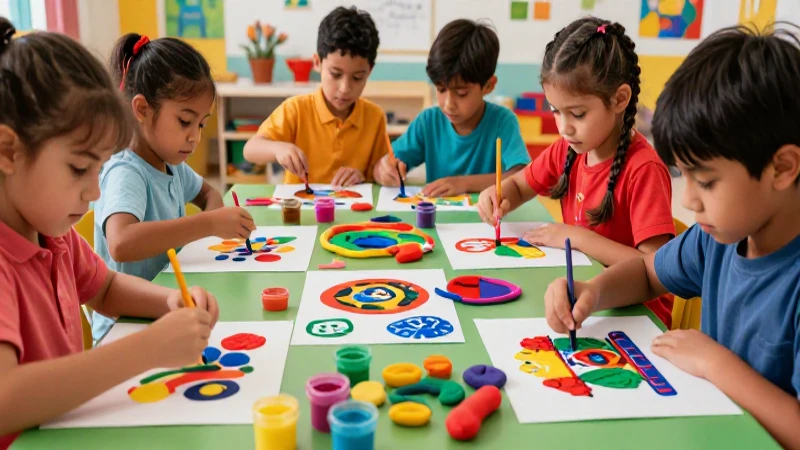 Semana 26 2023: Actividades educativas para preescolar 4 Niños creativos de México moldeando arte cultural