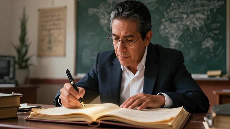 Educador mexicano ilustra su narrativa