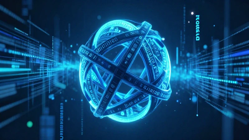 Semiosis: significado, definición y concepto explicado 4 Símbolo dinámico de datos con estética premium