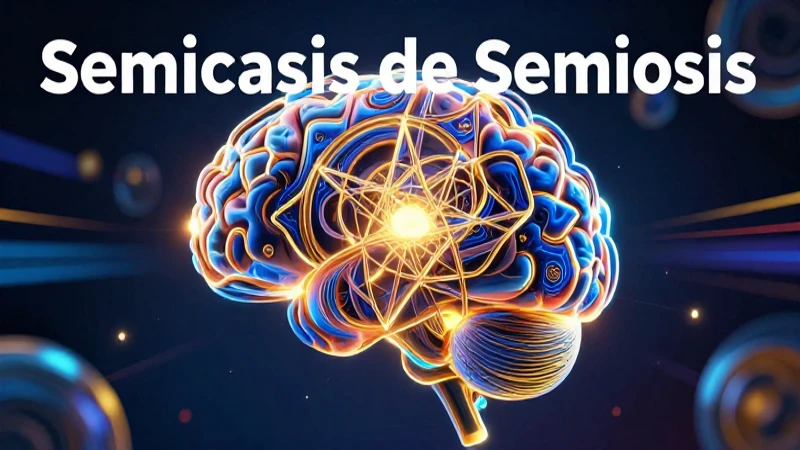Semiosis: significado, definición y concepto explicado 9 Ilustración educativa de la Semiosis conceptual