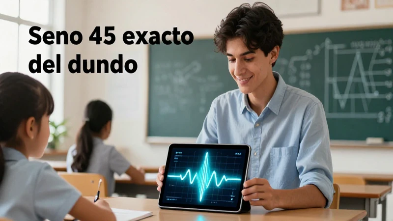 Seno de 45 grados: valor exacto y guía