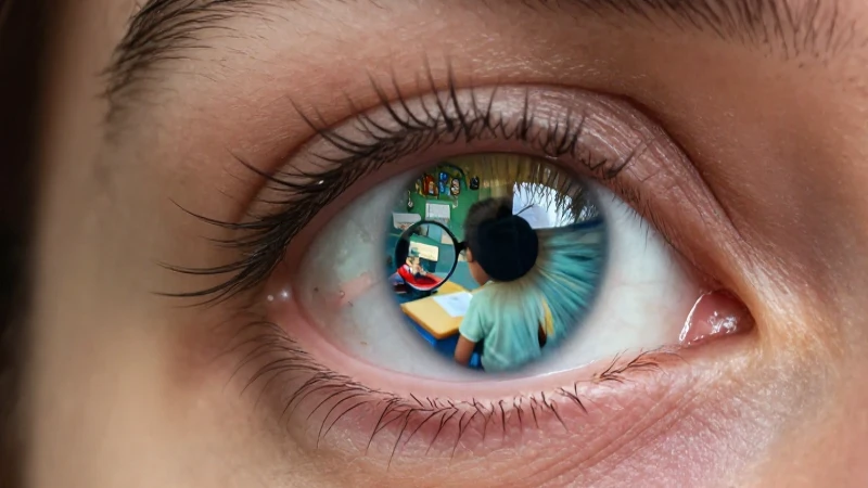 Ojo vibrante refleja aula mexicana