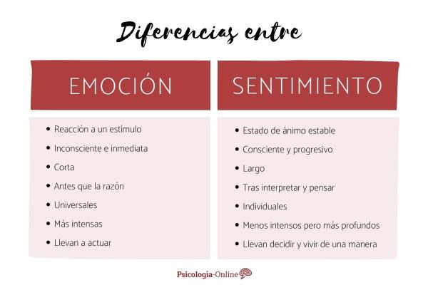sentimiento que son definicion y concepto