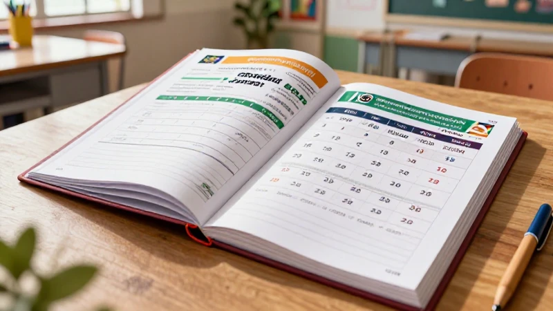 Organiza tu año con el calendario SEP