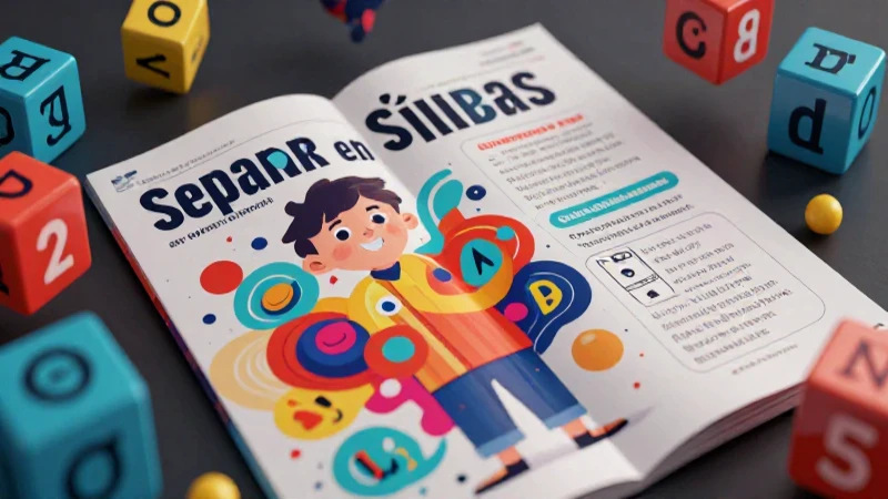 Aprende a separar palabras en sílabas fácilmente