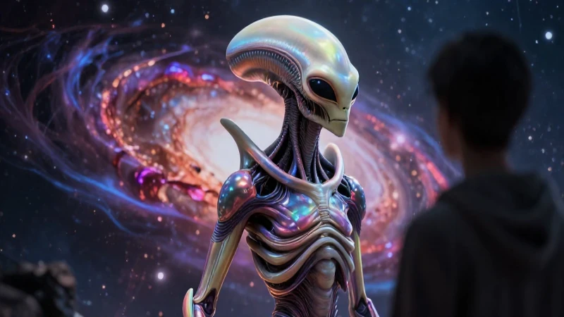 Ser humanoide: definición, concepto y características clave 4 Humanización de extraterrestres: ilustración educativa y sofisticada