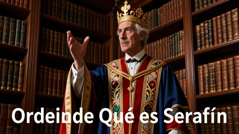 Qué es Serafín y cuál es su definición y concepto en detalle 4 Imagen detallada de la Orden Serafín