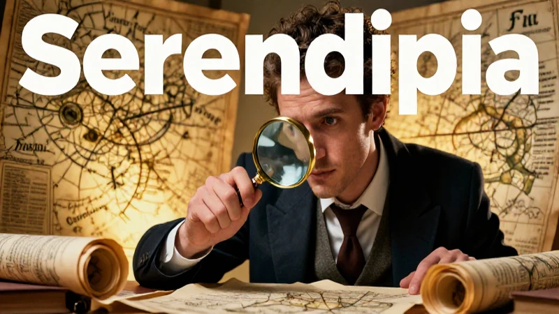 Serendipia: Origen, concepto y representación visual
