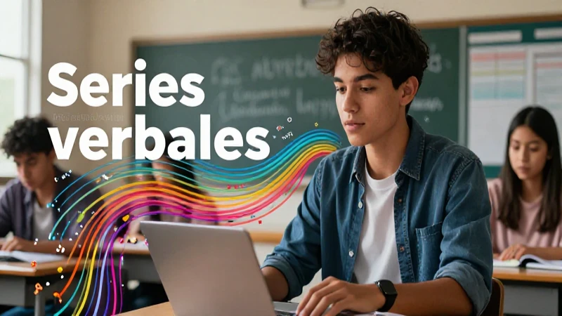 El uso de series verbales