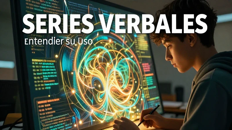 35 ejemplos de series verbales temáticas