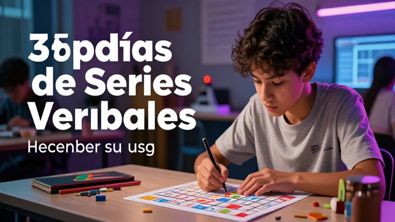 Entender series verbales es muy útil