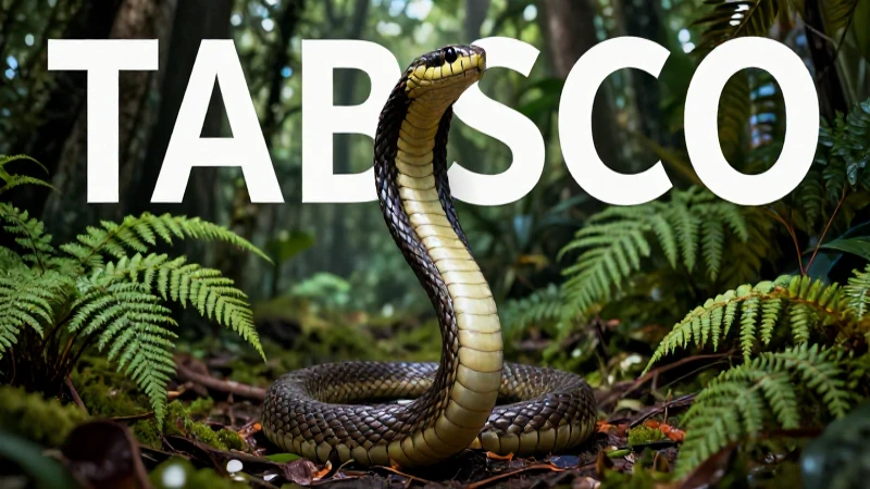 Conoce a la Serpiente de Tabasco: Características y curiosidades 3 Serpiente de Tabasco en vibrante hábitat selvático