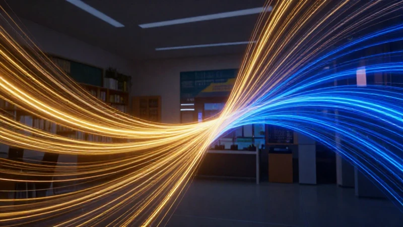 Servicios: Concepto, Características y Definiciones Clave 8 Flujo dinámico de colores en entorno educativo