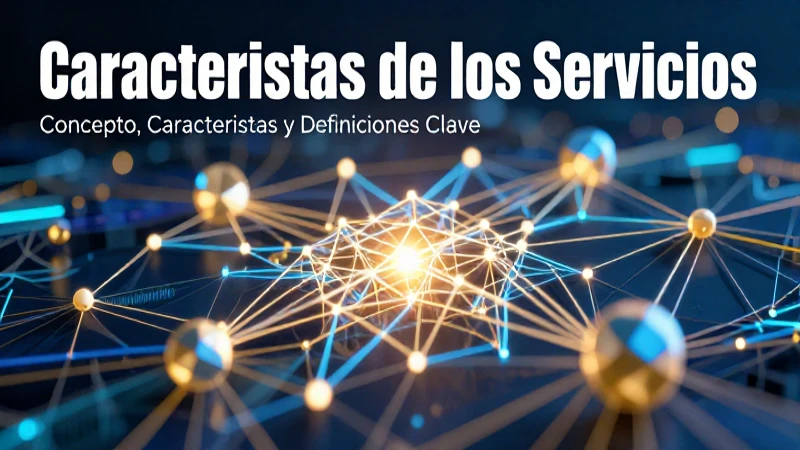 Servicios: Concepto, Características y Definiciones Clave 3 Diseño educativo de conceptos clave de servicios