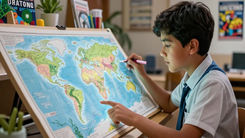 Optimiza tu rendimiento con libros de texto de 6to de primaria contestados SEP 4 Estudiante aprende geografía con estilo vibrante