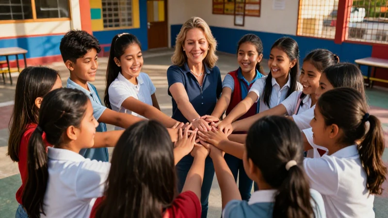 Significado de la compasión: definición y concepto esencial 5 Estudiantes felices aprendiendo con guía profesional