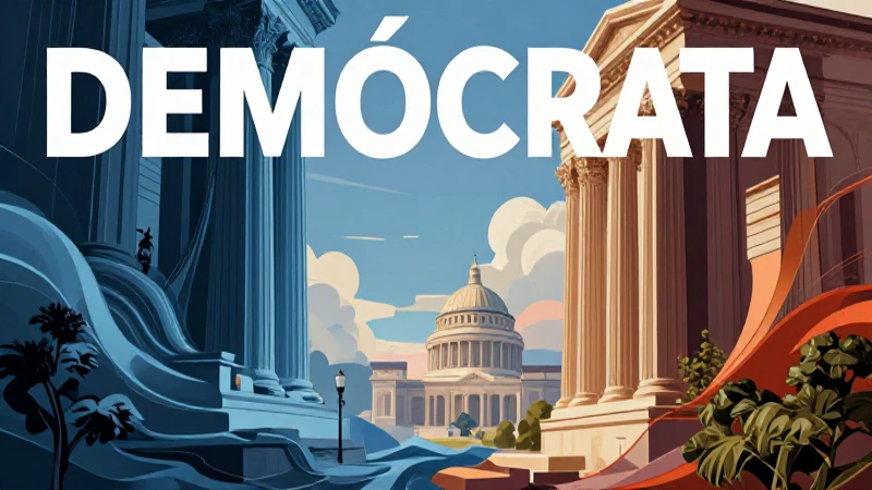 Contraste entre demócratas y republicanos