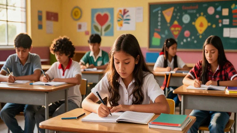 Conoce el significado de la diferencia y úsalo en tu vida 3 Estudiantes mexicanos diversos en aprendizaje vibrante