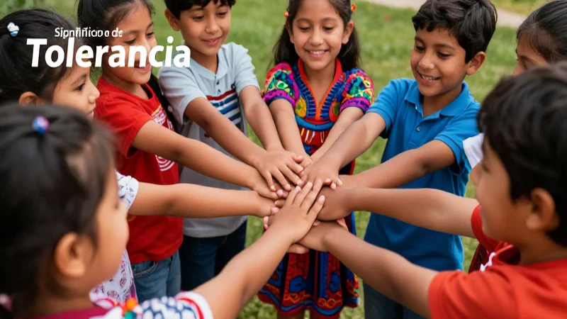Significado de Tolerancia: Definición y Concepto Clave 3 La tolerancia es vital para la sociedad