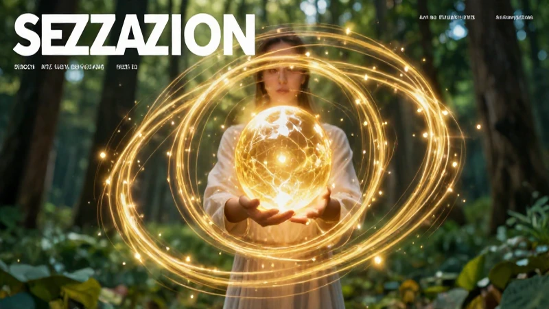 Figura serena con energía dorada, equilibrio y luz