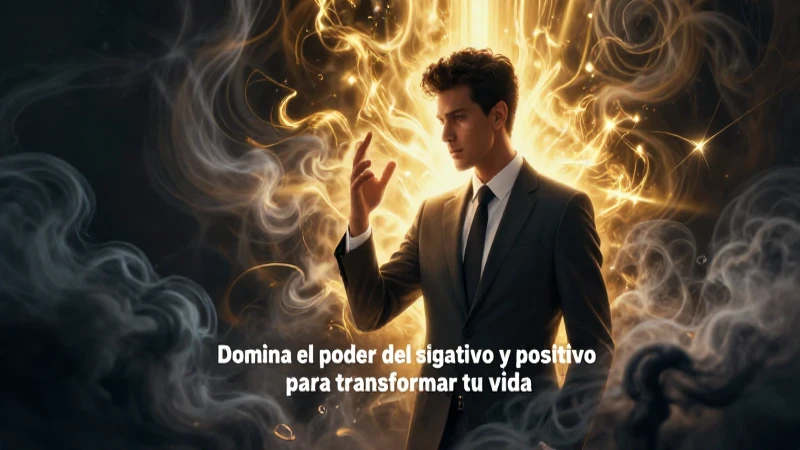 Domina el poder del signo negativo y positivo para transformar tu vida 4 Transformar pensamientos negativos a positivos