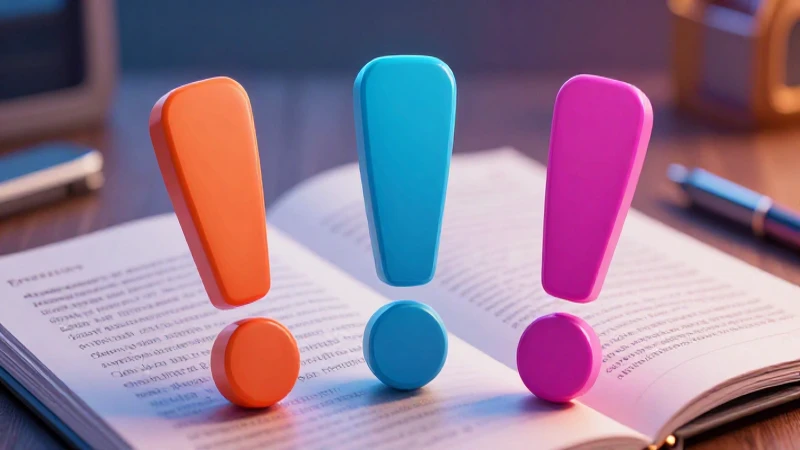 Signos de admiración: Ejemplos y usos en la escritura 7 Signos de admiración triple: diseño educativo de alta calidad
