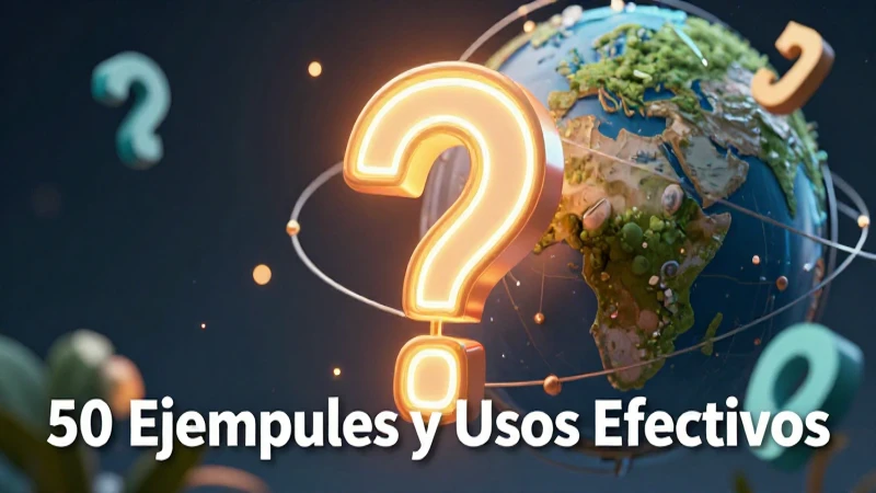 Comparación del uso de signos de interrogación