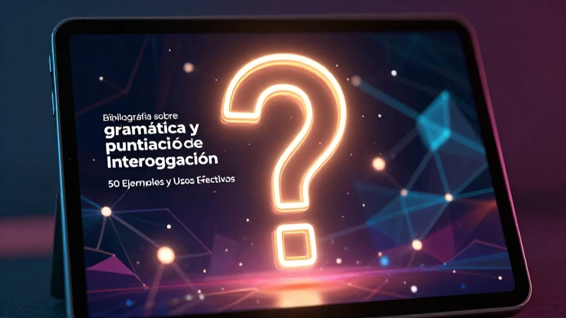 Arte moderno de signos de interrogación vibrantes