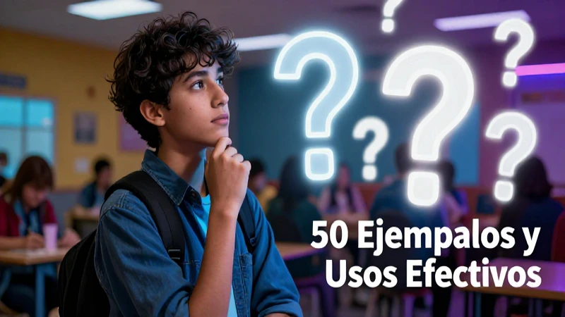 Signos de interrogación explicados visualmente