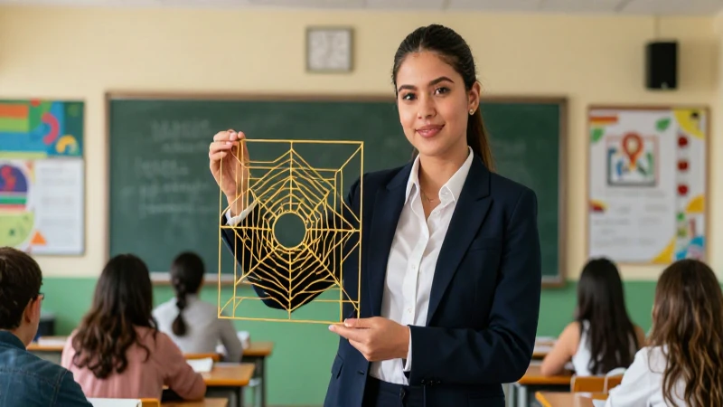 Silogismos: 25 Ejemplos y Reglas Esenciales para Entender 8 Maestra moderna y elegante con diagramas dorados