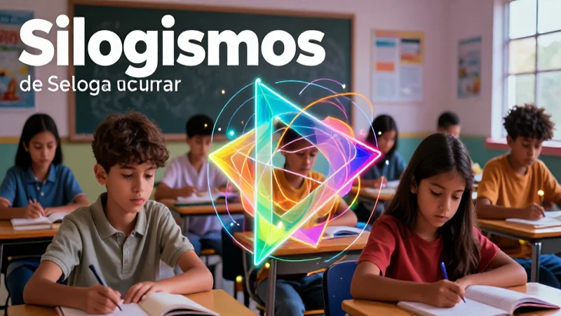 Silogismos: 25 Ejemplos y Reglas Esenciales para Entender 9 Ilustración académica de errores de lógica