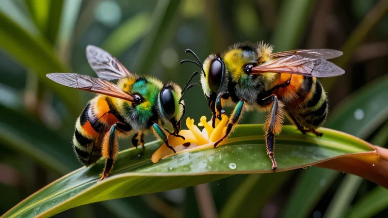 Simbiosis: Significado y concepto en lenguaje cotidiano 3 Interacción vibrante entre polinizador y planta