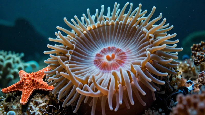 Qué es la simetría radial y cuáles son sus características 7 Simetría radial de organismos marinos vibrantes