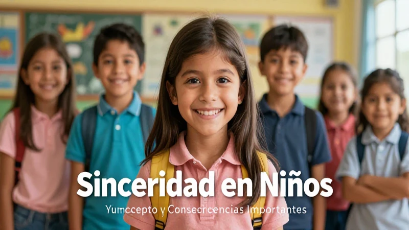 La sinceridad genera buenos resultados en niños